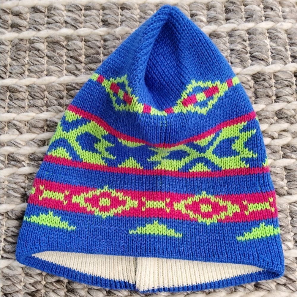 Wigwam Vintage Wool Jacquard Knit Hat Size M